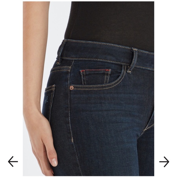 DL1961 Florence Ankle Mid-Rise Skinny in Mesquite - Picture 3 of 11